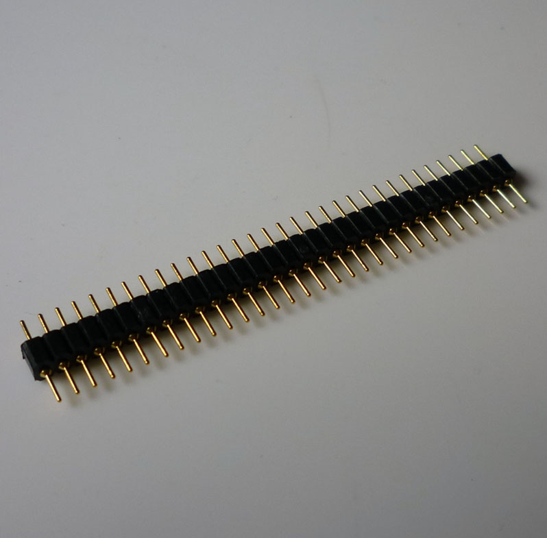 1.778 H3.0 Single Row Straight Pin Connectors Pin Length 10.0mm